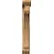Ekena Millwork Legacy Slat Smooth Bracket w/ Offset Brace, Western Red Cedar, 5 1/2"W x 32"D x 40"H BKT0604X32X40LEC06SWR - alternate 4